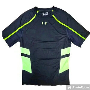 Men's Under Armor Stretch HeatGear Short Sleeve comp.T-shirt #1239317 Size 2XL